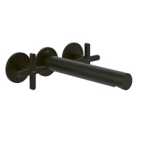 Villeroy & Boch Loop & Friends Bateria umywalkowa podtynkowa bez korka czarny mat TVZ106012000K5