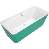 Villeroy & Boch Squaro Edge 12 Wanna wolnostojąca 180x80 cm kolor zewnętrzny do wyboru/kolor wewnętrzny biały połysk UBQ180SQE7PDBCV-01