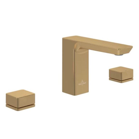 Villeroy & Boch Subway 3.0 Bateria umywalkowa złoty szczotkowany TVW11200500076