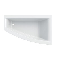 Geberit Selnova Square Wanna narożna 160x100 cm lewa biały połysk 554.290.01.1