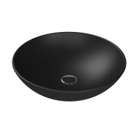 Cerastyle Zero Umywalka nablatowa 46 cm antracyt mat 071609-97
