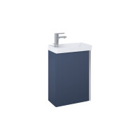 Elita Spring 45 1D Zestaw Umywalka meblowa z szafką podumywalkową 44,5x24,5x66 cm navy blue matt pdw 168780/RE020450137030