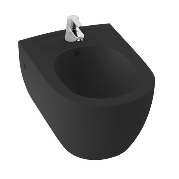 Cerastyle City Bidet wiszący 52,5x36,5 cm antracyt mat 015700-W97