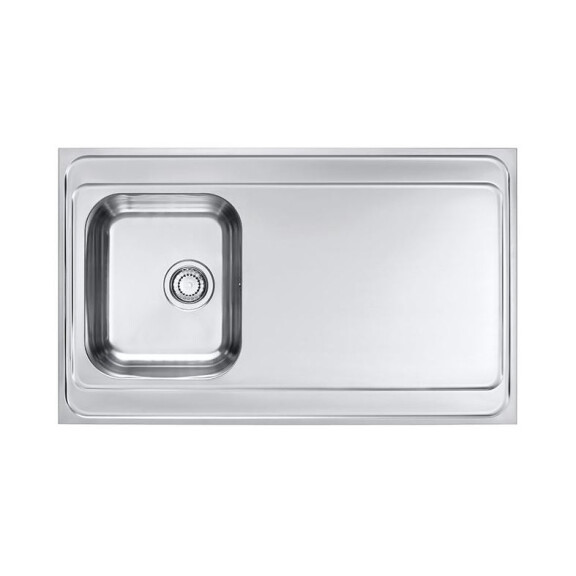 Alveus Classic Pro 70 Zlewozmywak stalowy jednokomorowy 100x60 cm satyna 1130471