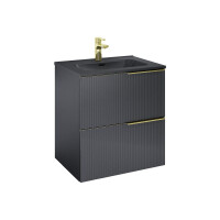 Elita Soho 60 2S Szafka podumywalkowa 60x45,3x63,5 cm black matt pdw 168740/RE010604047160