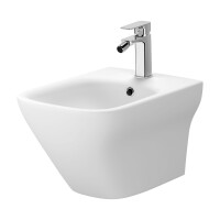 Cersanit Larga Square Bidet podwieszany 52x35,5 cm biały mat K677-039