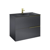 Elita Soho 80 2S Szafka podumywalkowa 80x45,3x63,5 cm black matt pdw 168743/RE010804047160