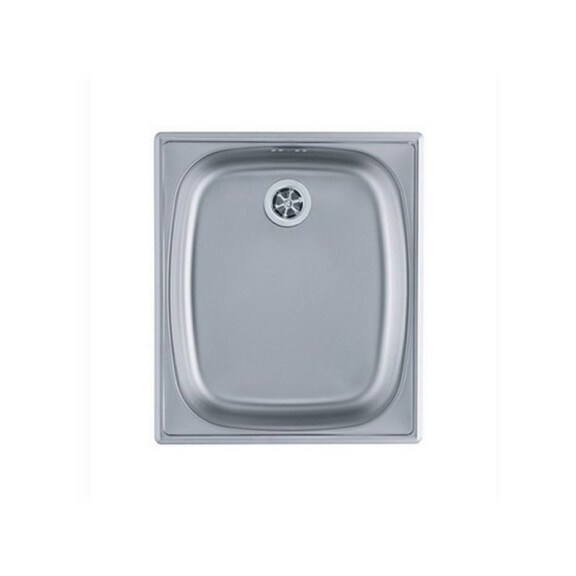 Alveus Basic 10 Zlewozmywak stalowy jednokomorowy 38x44 cm satyna 1008694