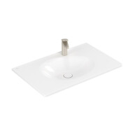 Villeroy & Boch Antao Umywalka meblowa 80x50 cm z otworem na baterię bez przelewu z powłoką CeramicPlus weiss alpin 4A7581R1