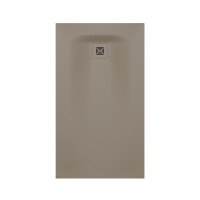 Duravit Sustano Brodzik prostokątny 140x80 cm szary beżowy mat 720280640000000
