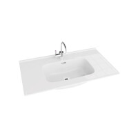 Lavita Minnesota 800 Umywalka meblowa 81x46,5 cm biały połysk 5908211416199