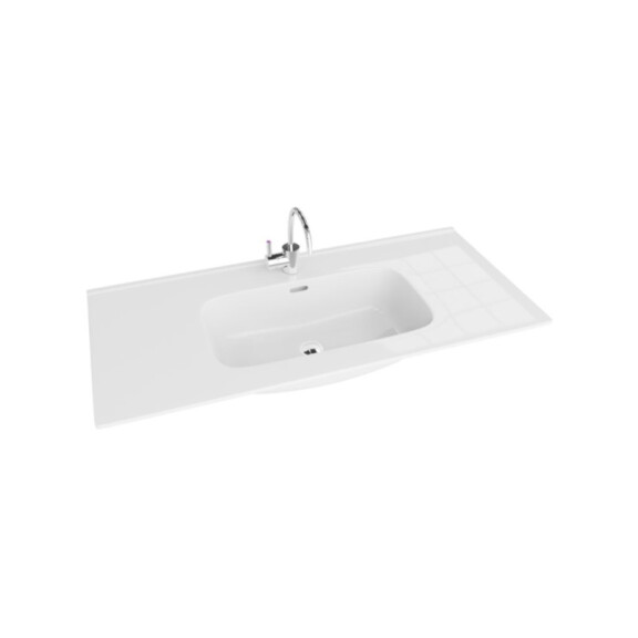 Lavita Minnesota 100 Umywalka meblowa 101x46,5 cm biały połysk 5900378319535