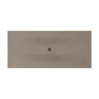 Duravit Sustano Brodzik prostokątny 180x80 cm szary beżowy mat 720288640000000