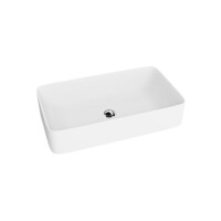 Lavita Pasana White Mat Umywalka nablatowa 60,5x34 cm biały mat 5900378325932