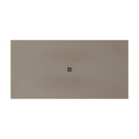 Duravit Sustano Brodzik prostokątny 180x90 cm szary beżowy mat 720289640000000