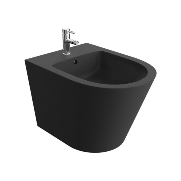 Lavita Galve Black Bidet podwieszany 51x35,5 cm czarny mat 5900378310624