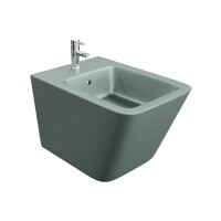 Lavita Lago Grey Bidet podwieszany 48,5x34 cm krótki szary mat 5900378310556