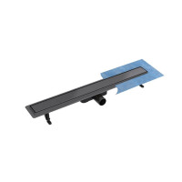 Besco Virgo Grafit Duo Odpływ liniowy 60 cm grafitowy OL-60-VGR