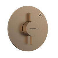 Hansgrohe DuoTurn S Bateria prysznicowa podtynkowa brąz szczotkowany 75618140