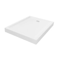 New Trendy Mild Brodzik prostokątny 160x80 cm biały B-0616