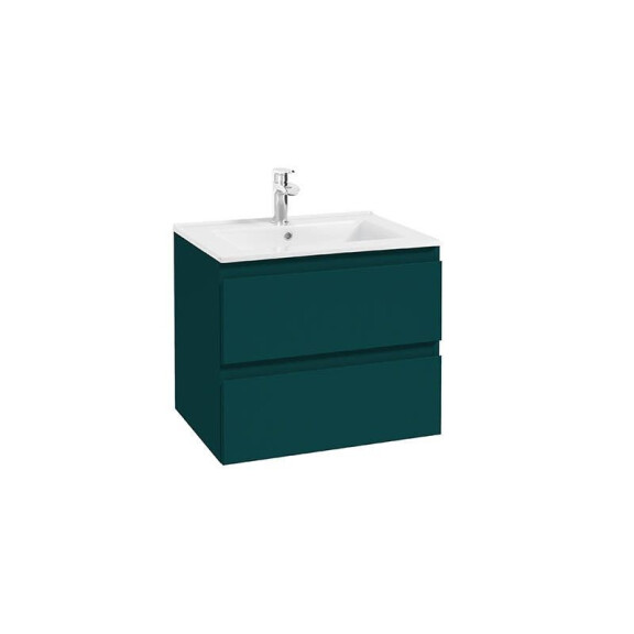 Defra Como D60 Szafka podumywalkowa 59,9x50x45,1 cm ciemny zielony mat 123-D-06054