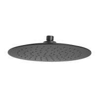 Invena Musta Deszczownica 25 cm czarna SC-D1-075-S