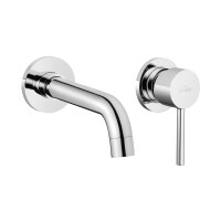 Invena Dafni Bateria umywalkowa podtynkowa chrom BP-88-U01-A