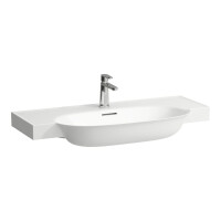 Laufen The New Classic Umywalka wisząca 100x48 cm bez otworu na baterię biała H8138570001091