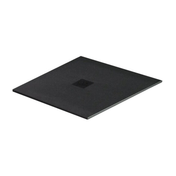 Excellent Arda Brodzik kwadratowy 90x90 cm czarny BREX.1502.090.090.BLN