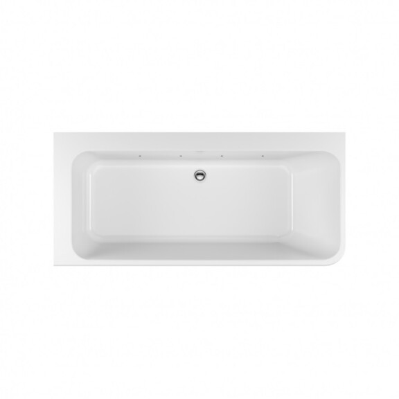 Excellent Lila 2.0 Wanna prostokątna narożna 160x73 cm lewa z Power LED biała WAEX.LIL2.LED4160LWHN