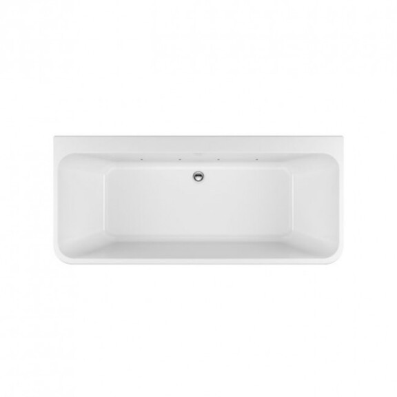 Excellent Lila 2.0 Wanna wolnostojąca przyścienna 160x73 cm z Power LED biała WAEX.LIL2.LED4160WHP