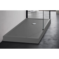 Novellini Olympic Plus Brodzik prostokątny 150x70 cm szary OL1507011-29