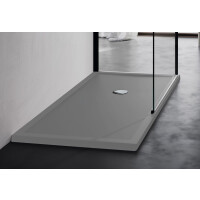 Novellini Olympic Plus Brodzik prostokątny 150x70 cm szary OL1507047-29