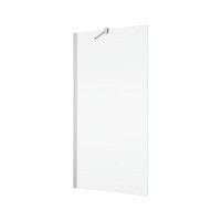 SanSwiss Easy Parawan nawannowy 1-częściowy 90x150 cm profile srebrny połysk szkło przezroczyste STR4P6B0905007