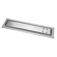 McAlpine Odpływ liniowy 60 cm wzór Macintosh chrom CD600-BMAC-NT