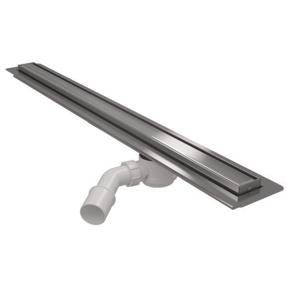 McAlpine Omega Slim Odpływ liniowy 60 cm stal szczotkowana MPCD600-O-B-NT-KPL
