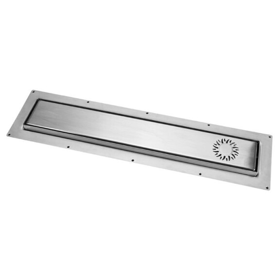 McAlpine Odpływ liniowy 60 cm wzór Solier chrom CD600-BSOL-NT