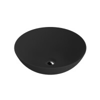 Lavita Rosa Black Umywalka nablatowa 40 cm czarny mat 5900378334279