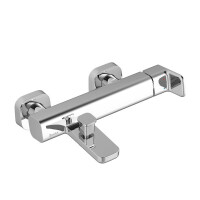 Ravak 10 Stopni Free Bateria wannowa natynkowa chrom połysk X070131
