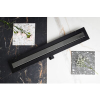 Cedor Line Pro Odpływ liniowy 130 cm chrome graphite PROLIN-CHRGRADES-130