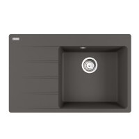 Franke Centro CNG 611-78 Zlewozmywak granitowy jednokomorowy 78x50 cm łupkowy szary 114.0716.332