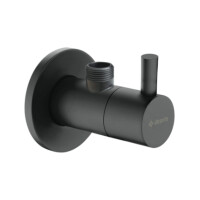 Deante Zawór do baterii z filtrem 1/2"x3/8" czarny mat VFA_N62R