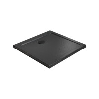 Radaway Doros C Brodzik kwadratowy 80x80 cm stone czarny SDRC8080-01-54S