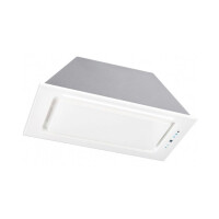 Toflesz Linea Glass LED Okap podszafkowy 86,4 cm 850 m³/h biały OK6-051