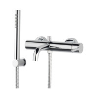 Emmevi Filo Bateria wannowa natynkowa gunmetal 85001BCNS