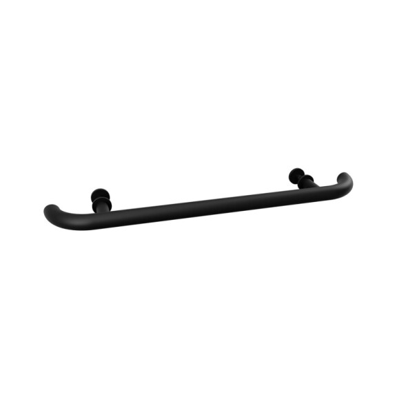 Sapho Handicap Poręcz na drzwi 70 cm czarna XH574B