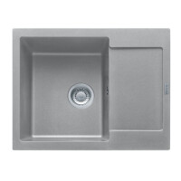Franke Maris MRG 611-62 Zlewozmywak granitowy jednokomorowy 62x50 cm kamienny szary 114.0676.028