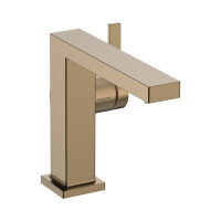 Hansgrohe Tecturis E Bateria umywalkowa Fine CoolStart Ecosmart+ z korkiem klik klak brąz szczotkowany 73023140
