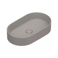 Catalano Zero Umywalka nablatowa 50x35 cm tortora satin 0122500032
