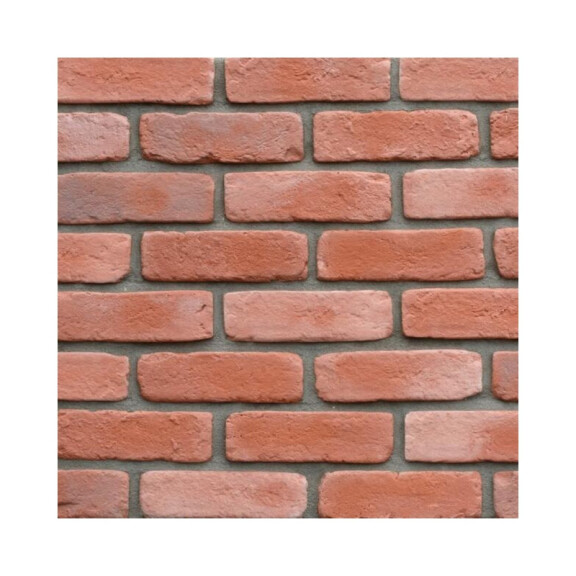 Stegu Loft 2 Kamień dekoracyjny gipsowy 20,5x6,3 cm czerwony